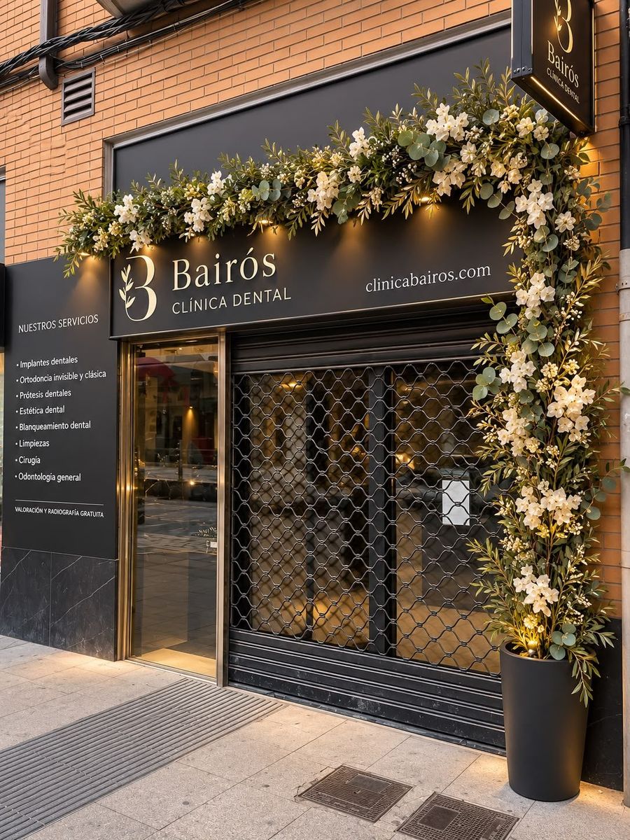 Fachada de Clínica Dental Bairós en Av. de César Augusto, 69, Zaragoza