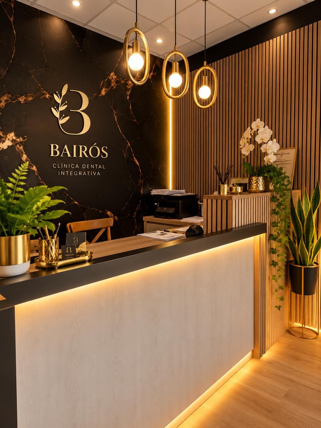 Recepción de Clínica Dental Bairós